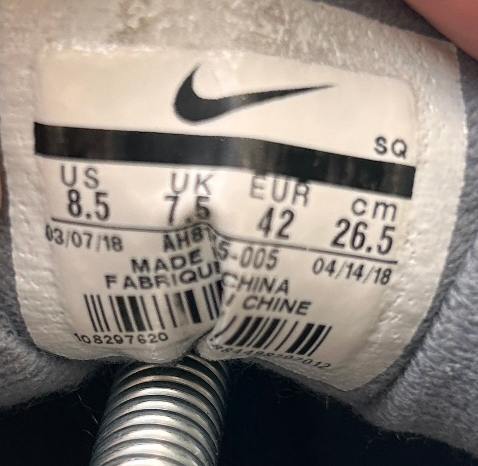 AIR MAX 1 “GREY GUM” 42EU