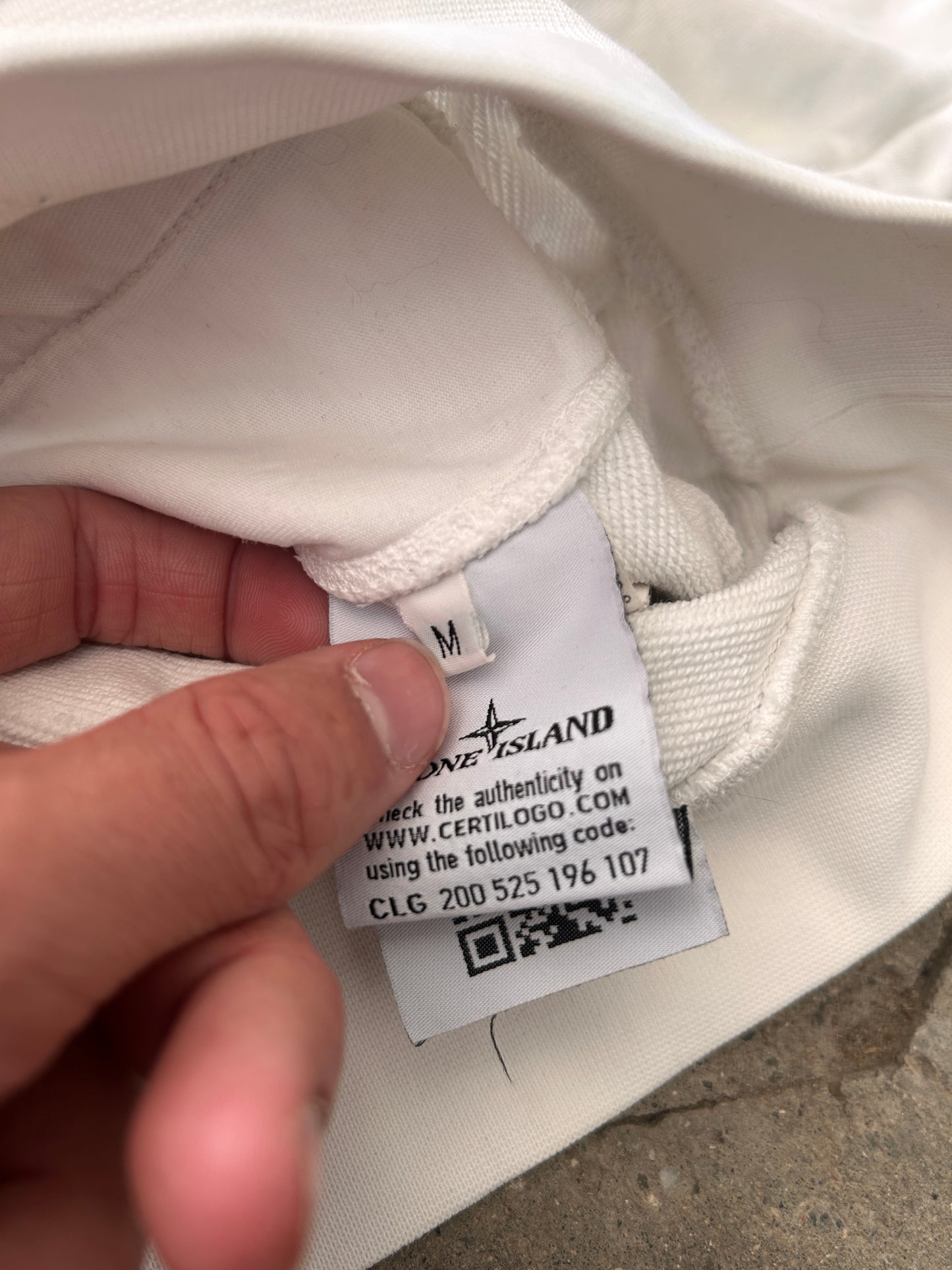 STONE ISLAND HALF ZIP (M)