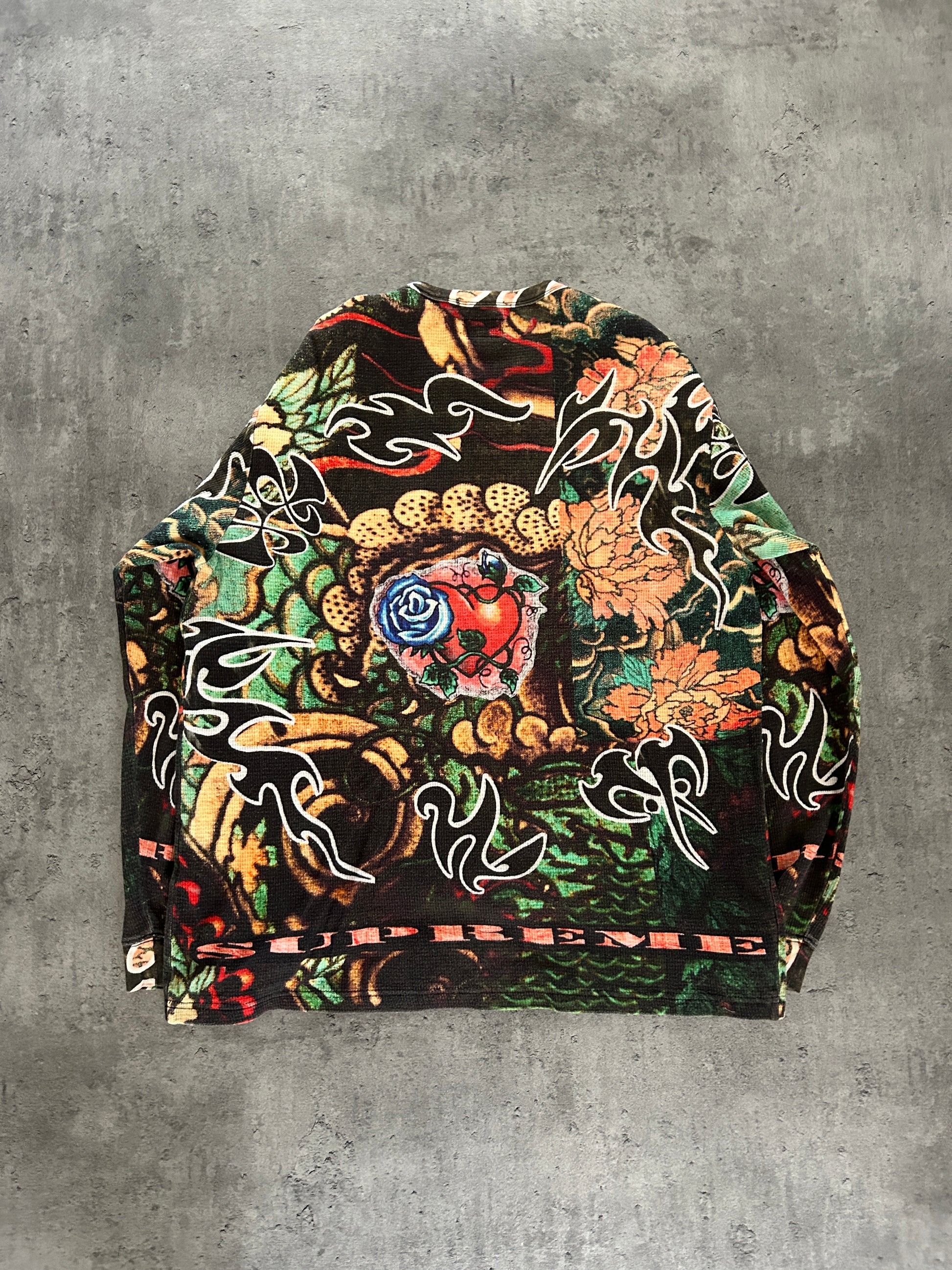 SUPREME SACRED HEART WAFFLE KNIT (M)