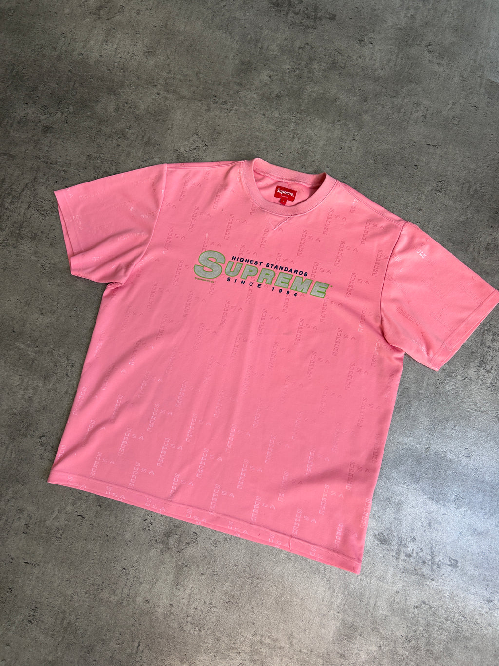 SUPREME HIGHEST STANDARD JERSEY (L)