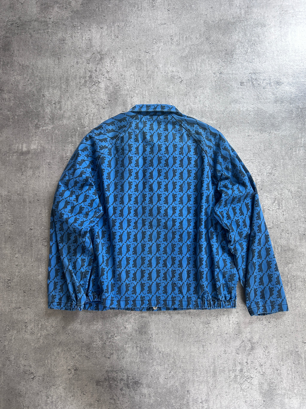 SUPREME TWILL JACKET “PANTHER BLUE” (L)