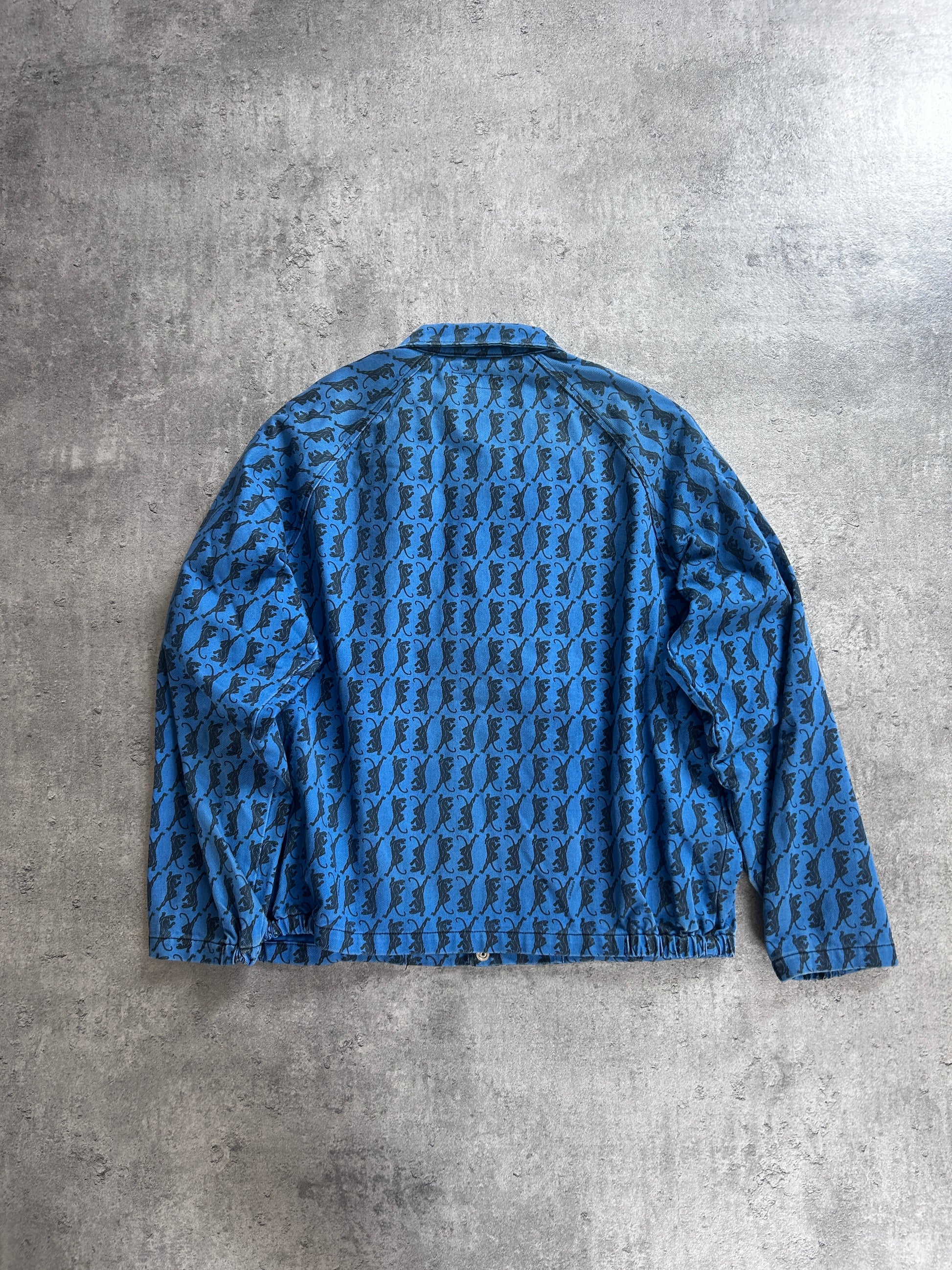 SUPREME TWILL JACKET “PANTHER BLUE” (L)