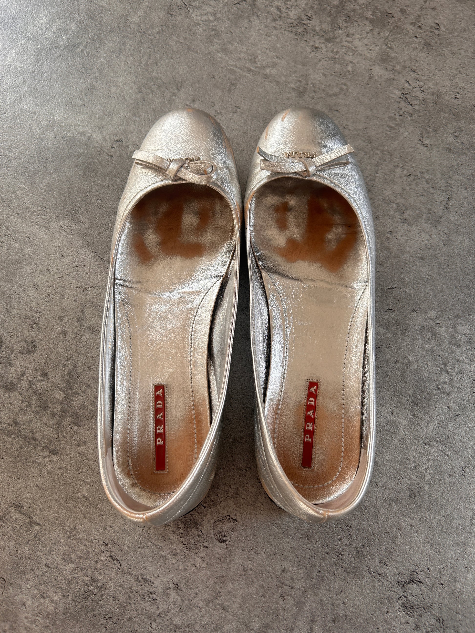 PRADA BALLERINAS VINTAGE 39EU