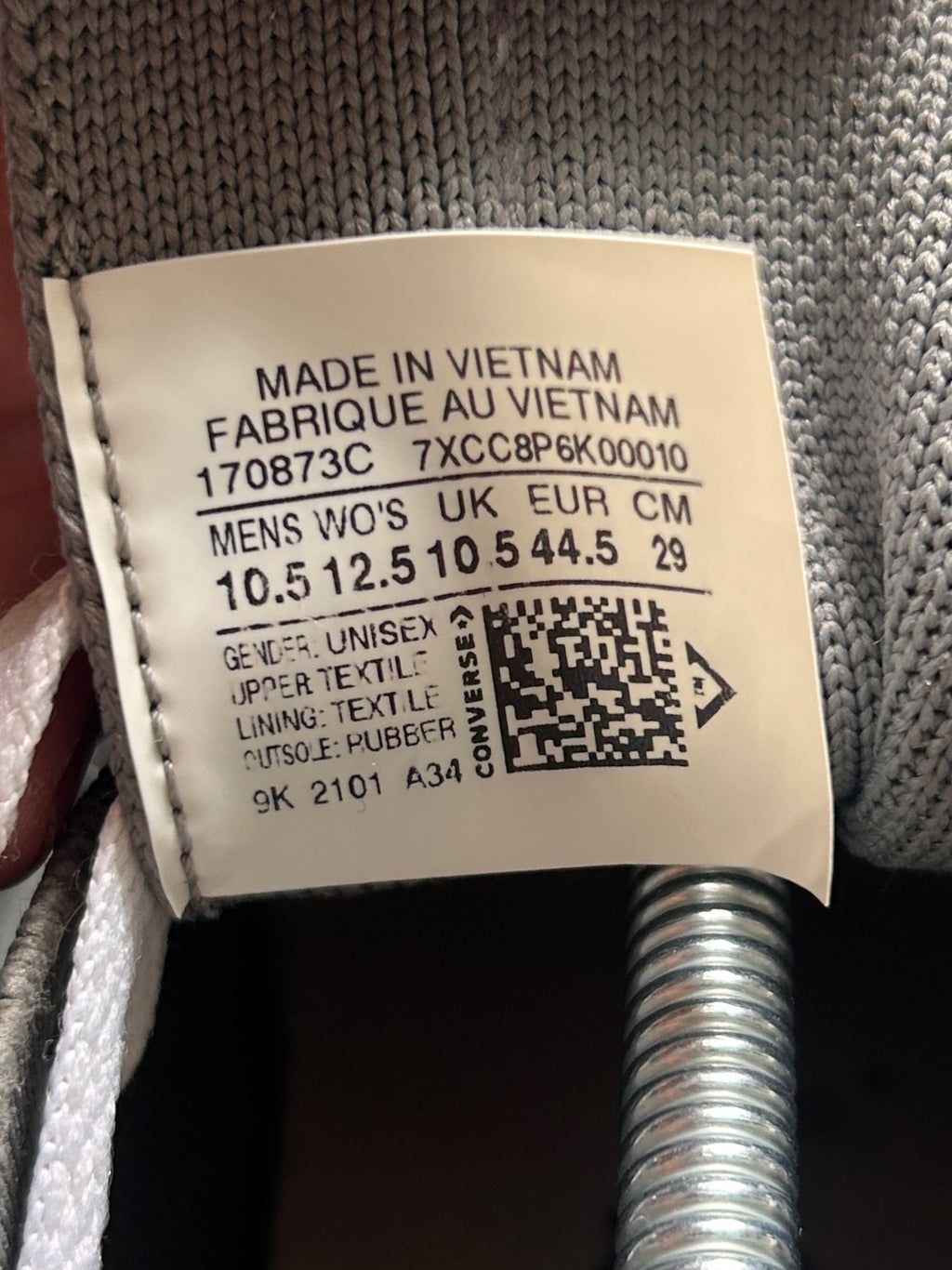 CONVERSE ALL STAR MESH “GREY” (44,5/45EU)