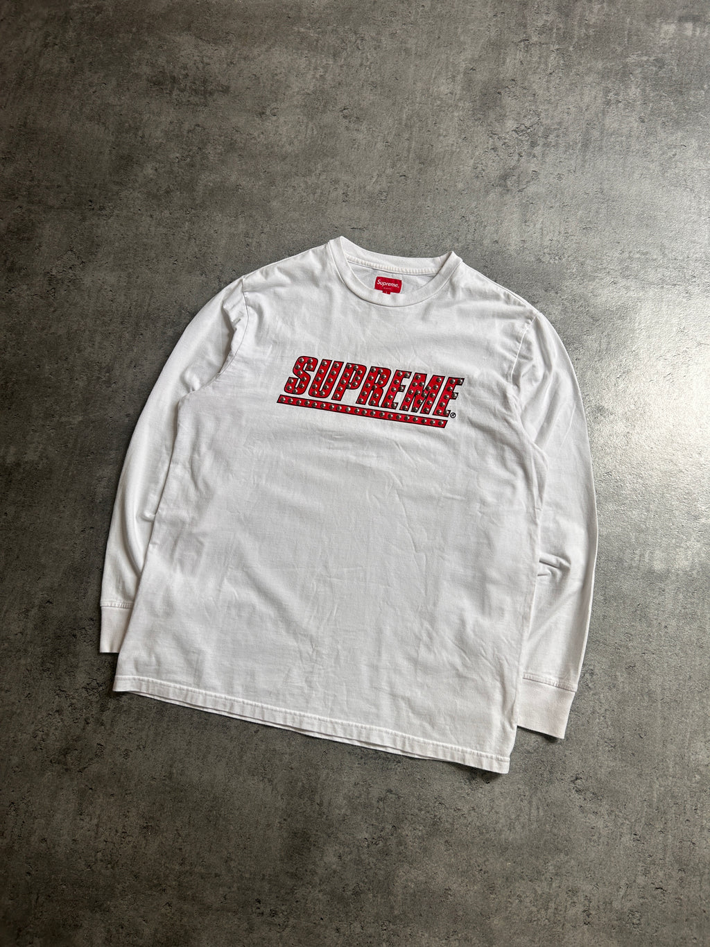 SUPREME STUDDED LONGSLEEVE (L)
