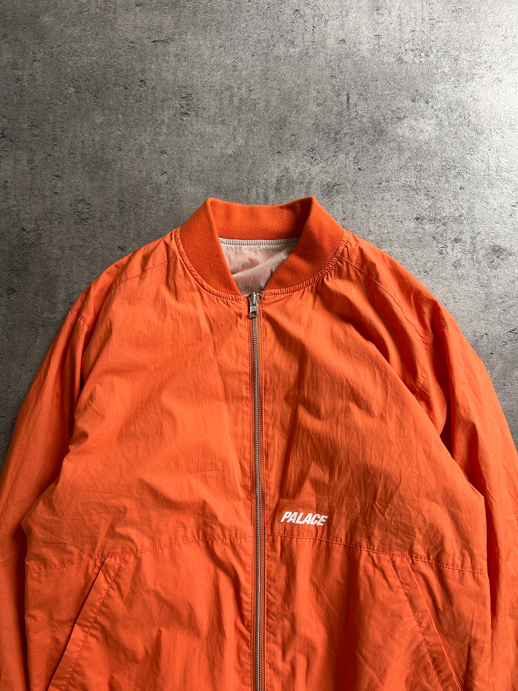 PALACE REVERSIBLE OVERLAY BOMBER JACKET (M)