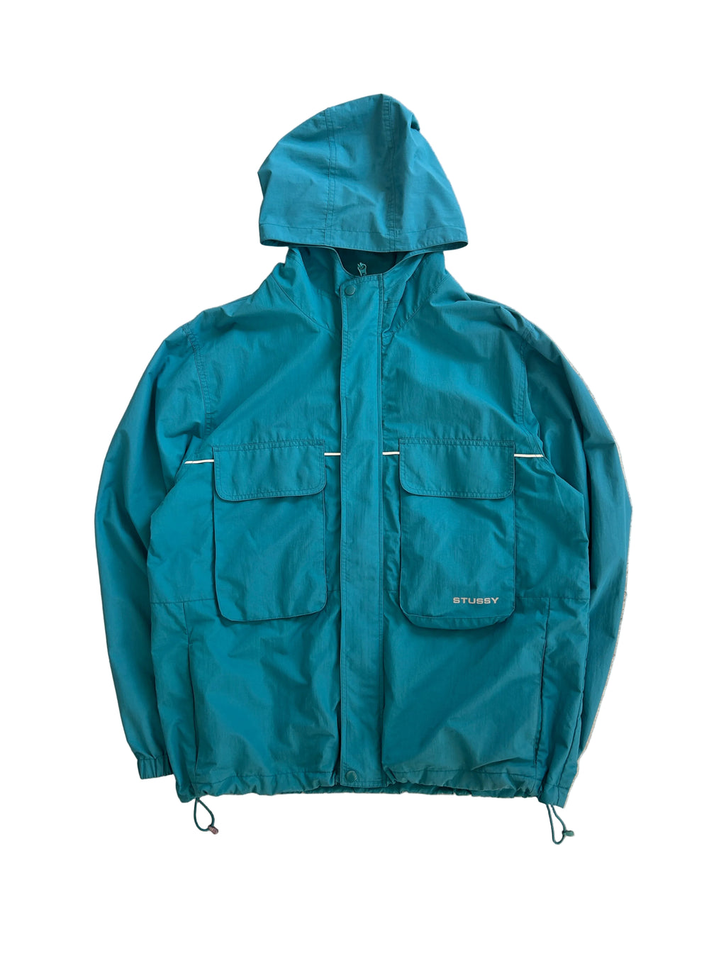 STÜSSY BIG POCKET SHELL JACKET (L)