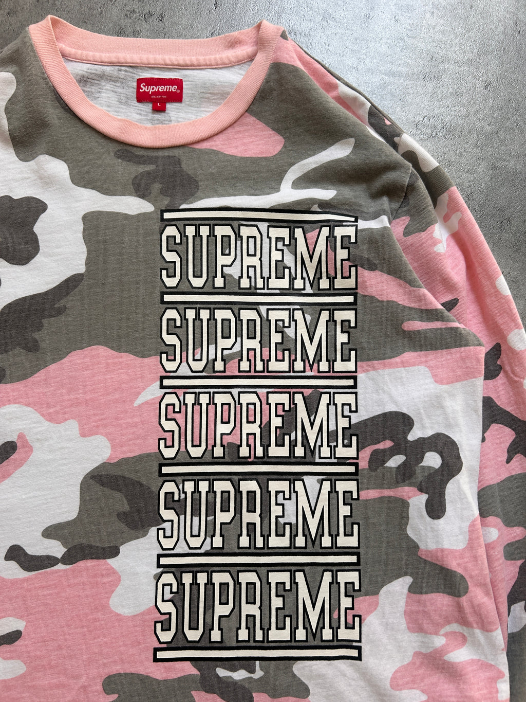 SUPREME STACKED LONGSLEEVE (L)