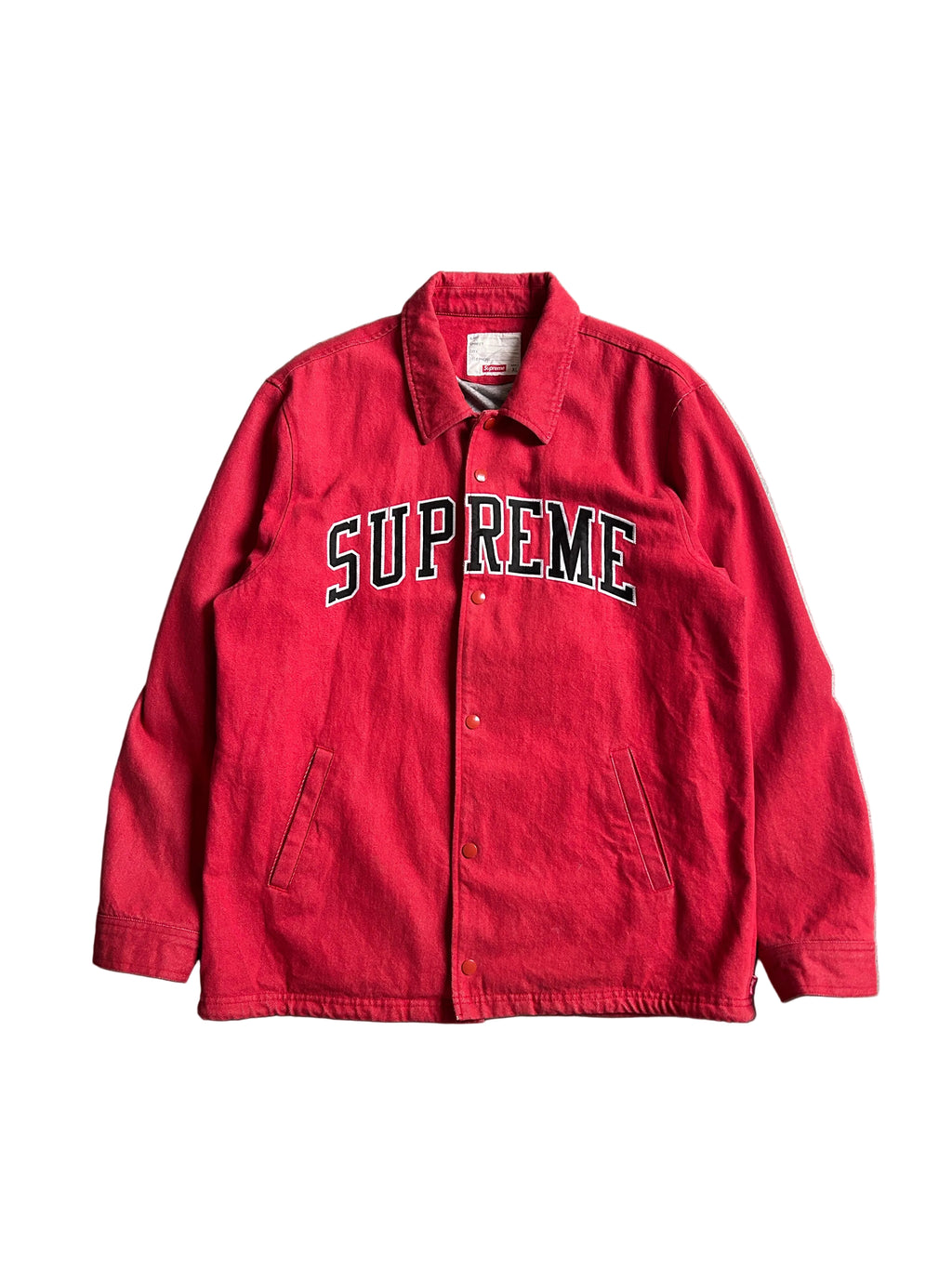 SUPREME DENIM ARC COACH JACKET (XL)