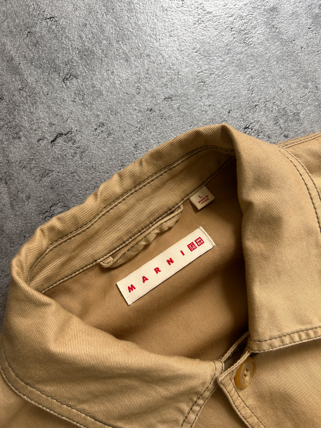 MARNI X UNIQLO OVERSHIRT (L)