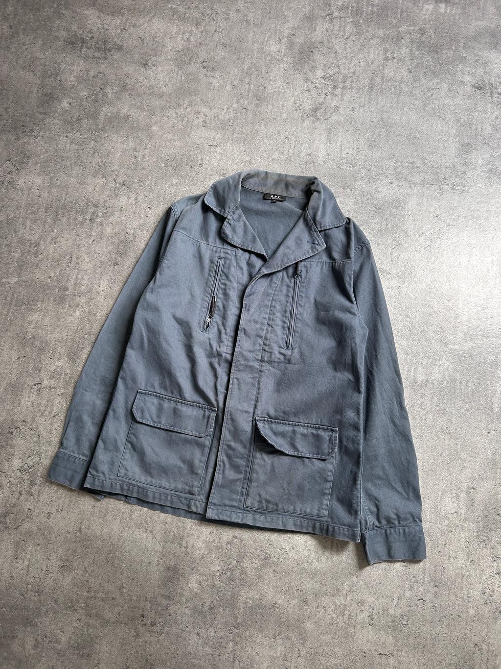 APC COTTON TWILL FIELD JACKET (M)