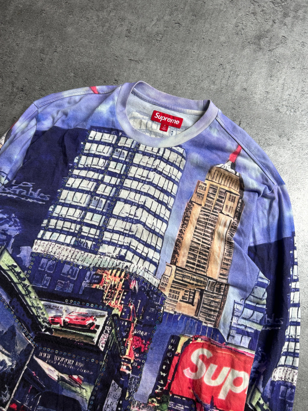 SUPREME SKYLINE SEQUIN LONGSLEEVE (M)
