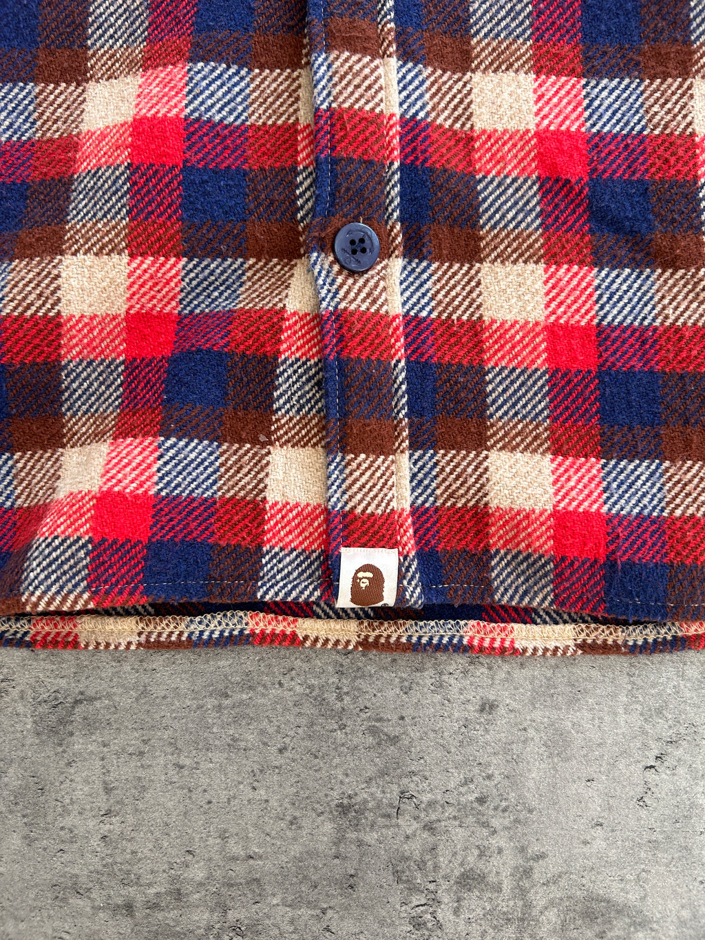 BAPE CPO HEAVY FLANNEL (M)