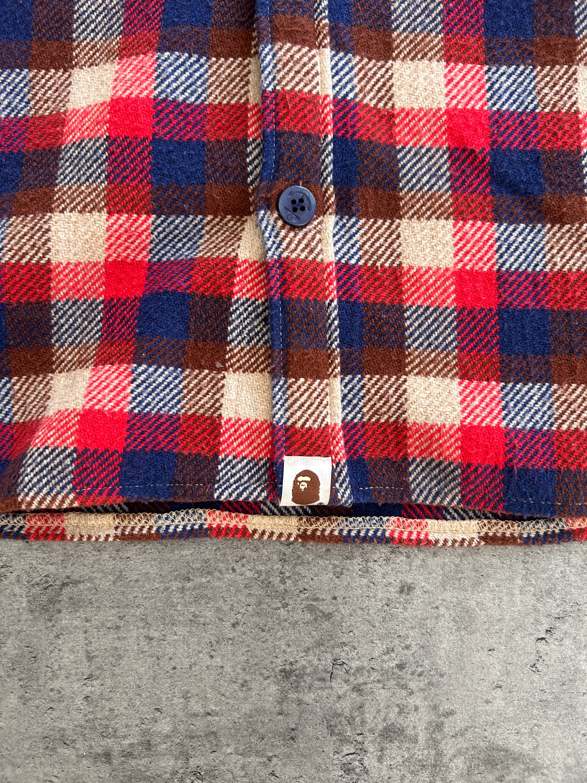 BAPE CPO HEAVY FLANNEL (M)