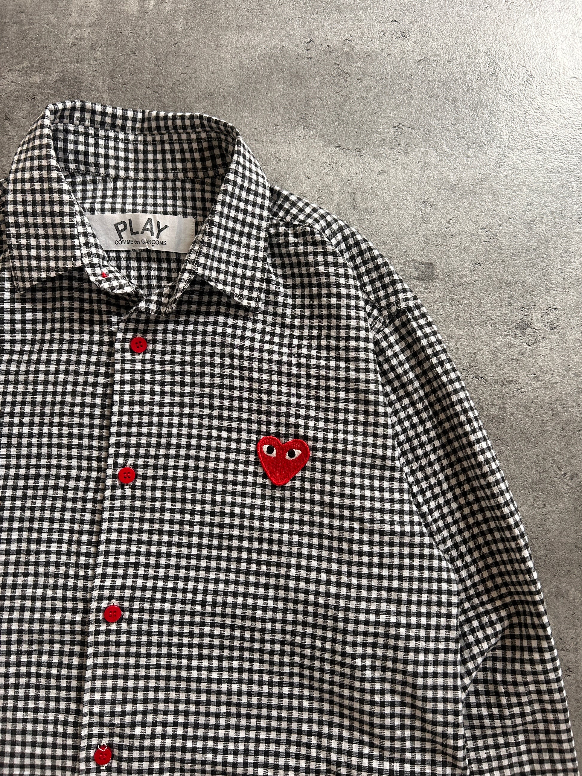 CDG PLAY SKJORTE (S)