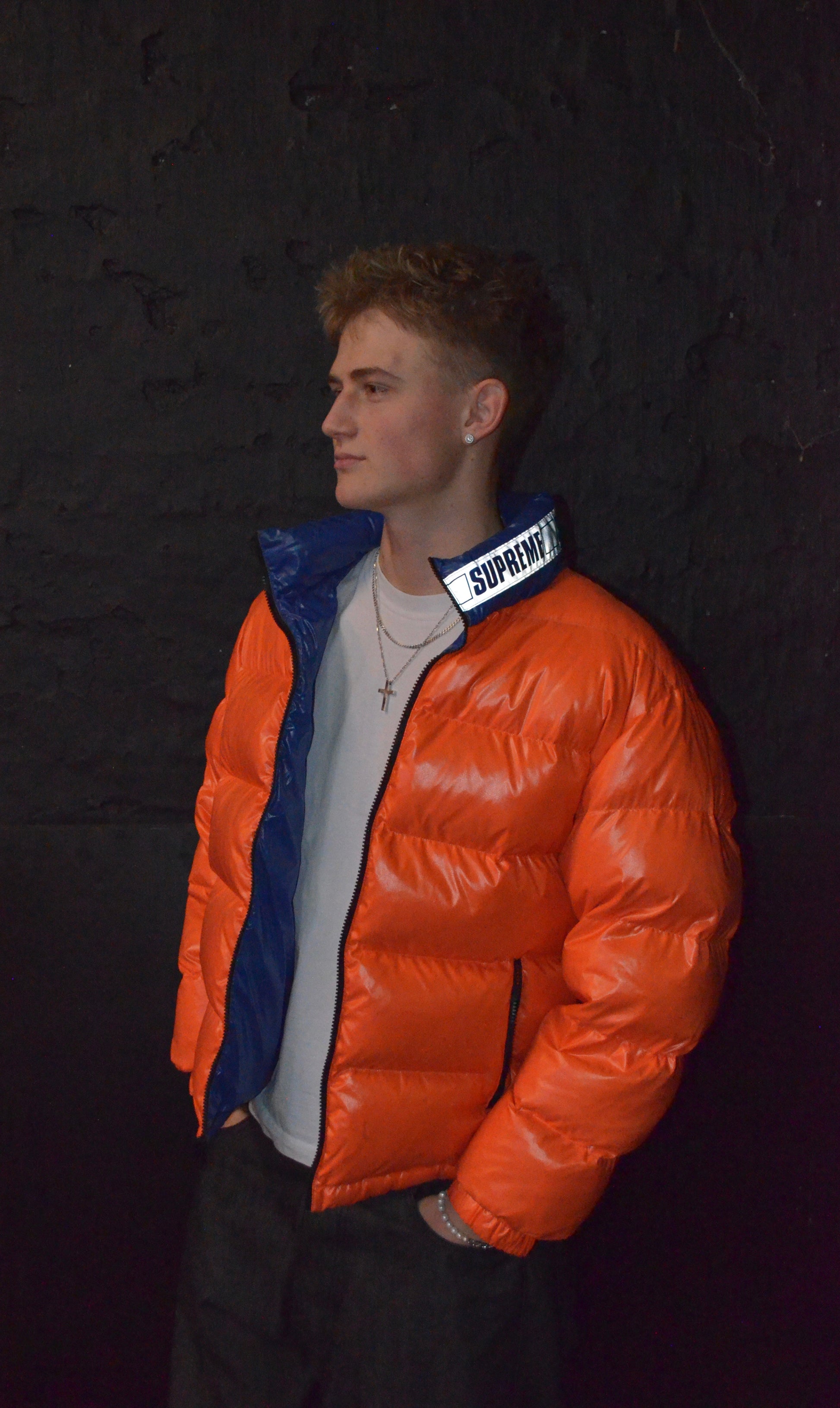 SUPREME SHINY REVERSIBLE PUFFER SS20 (M)