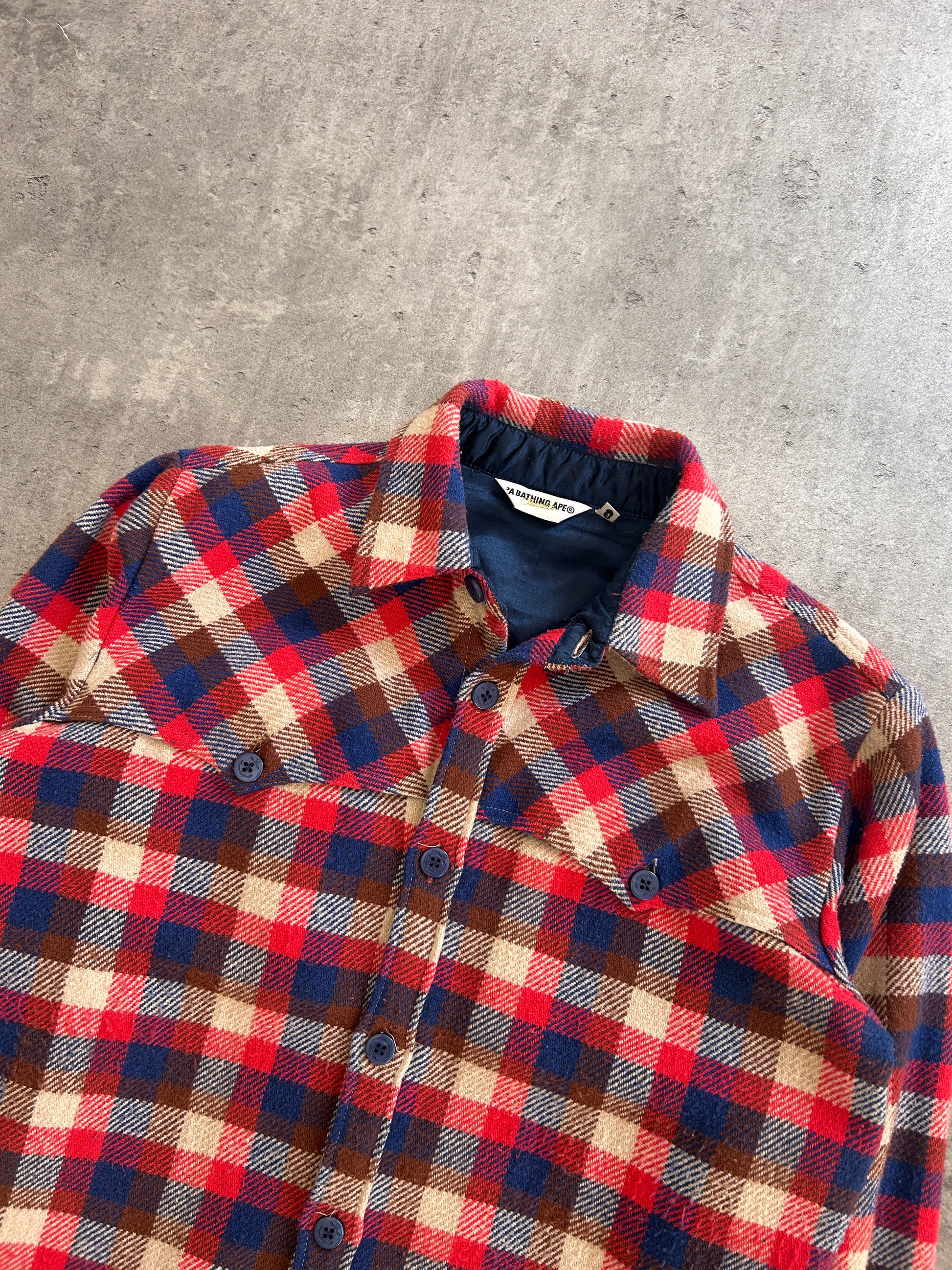 BAPE CPO HEAVY FLANNEL (M)
