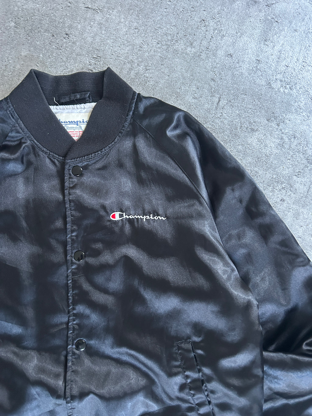 SUPREME X CHAMPION SATIN JACKET SS13 (S)