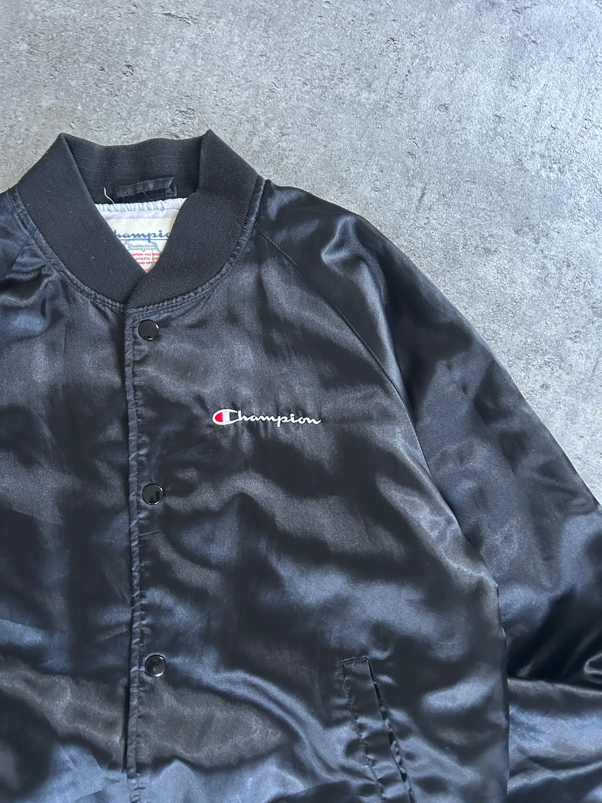 SUPREME X CHAMPION SATIN JACKET SS13 (S)