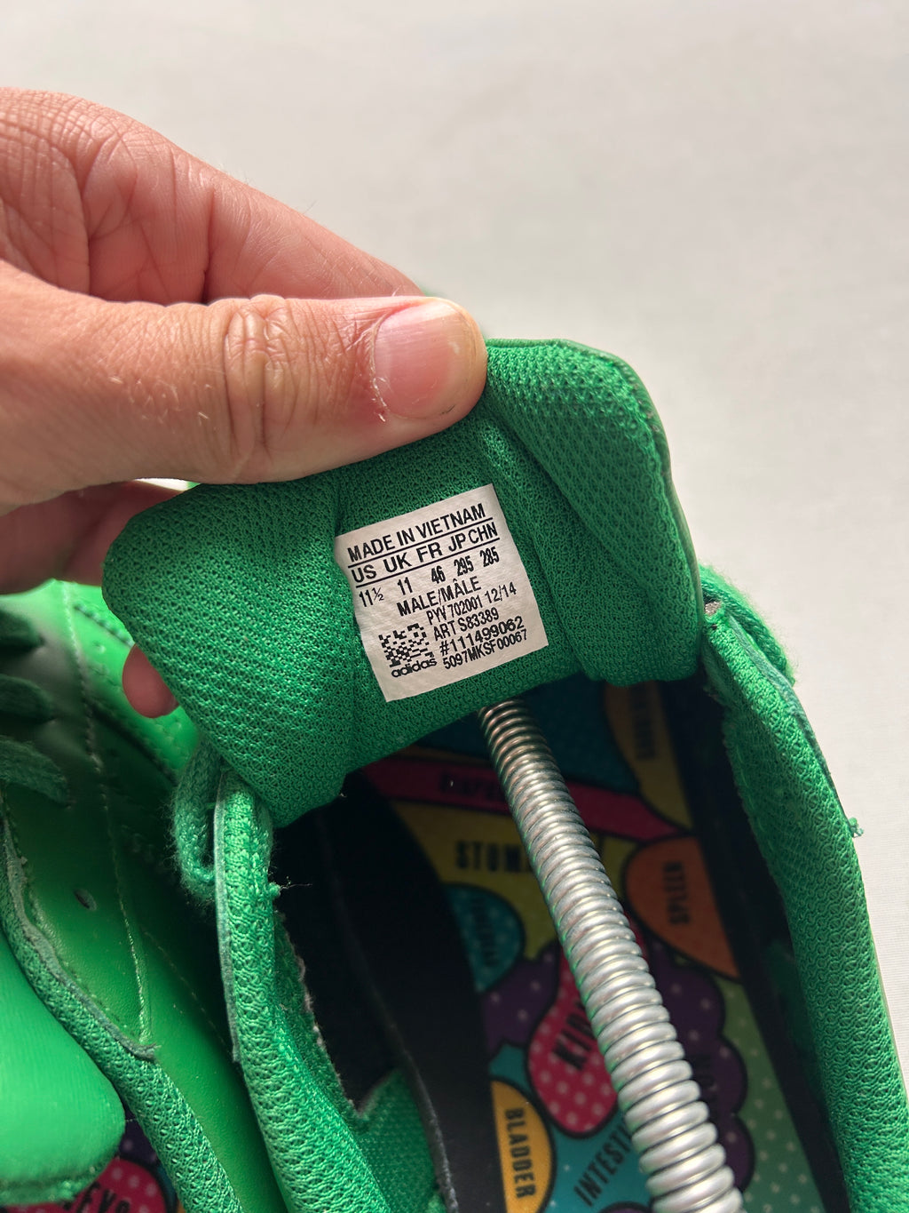 ADIDAS SUPERSTAR X PHARELL “GREEN” 46EU