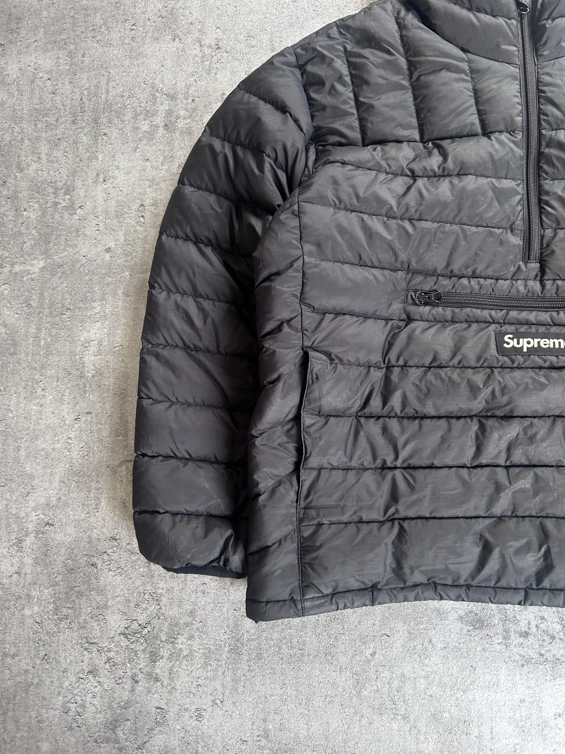 SUPREME MICRO DOWN PUFFER JACKET BLACK (M/L)