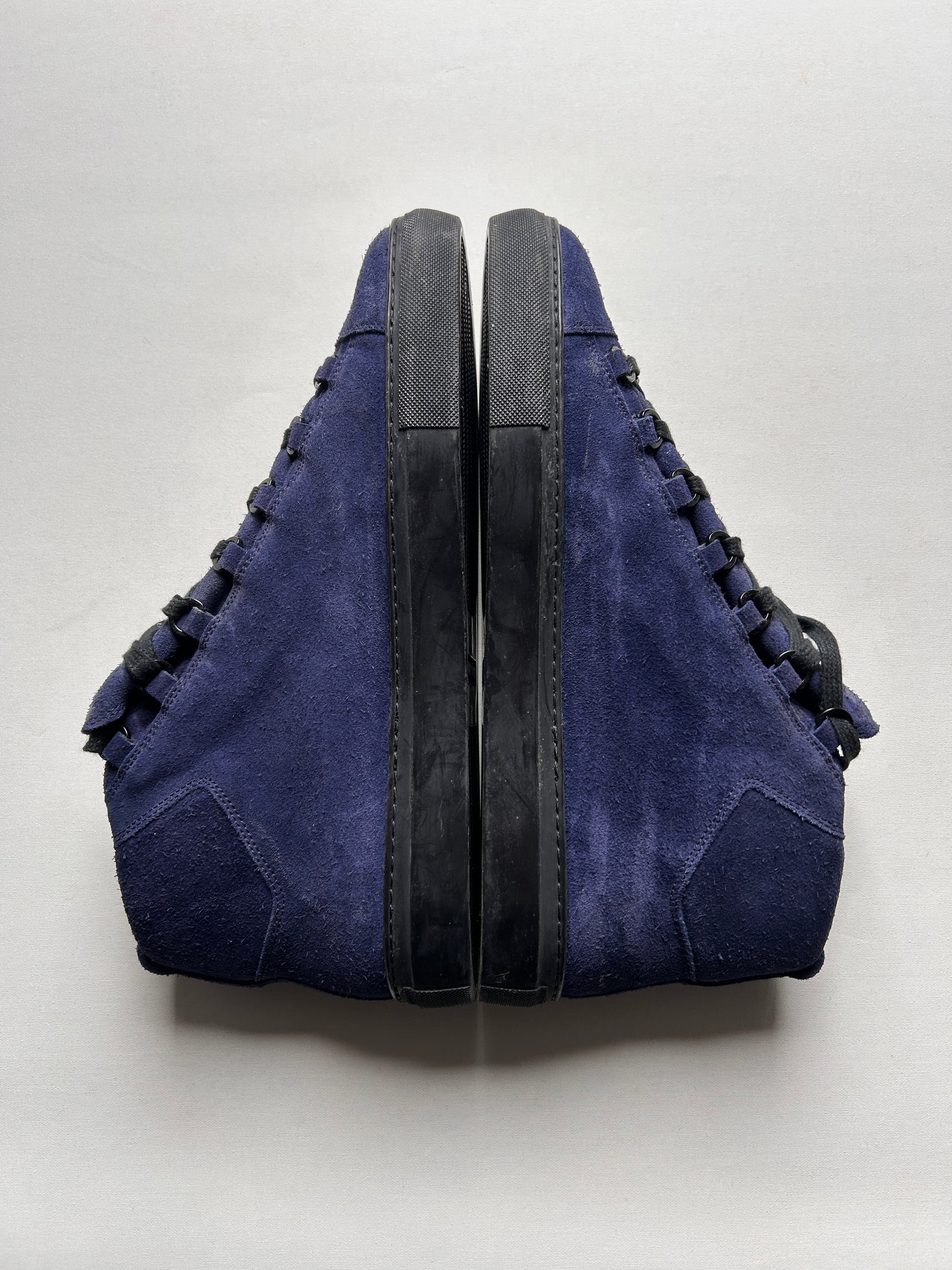 BALENCIAGA ARENA HIGH “BLUE SUEDE” 45EU