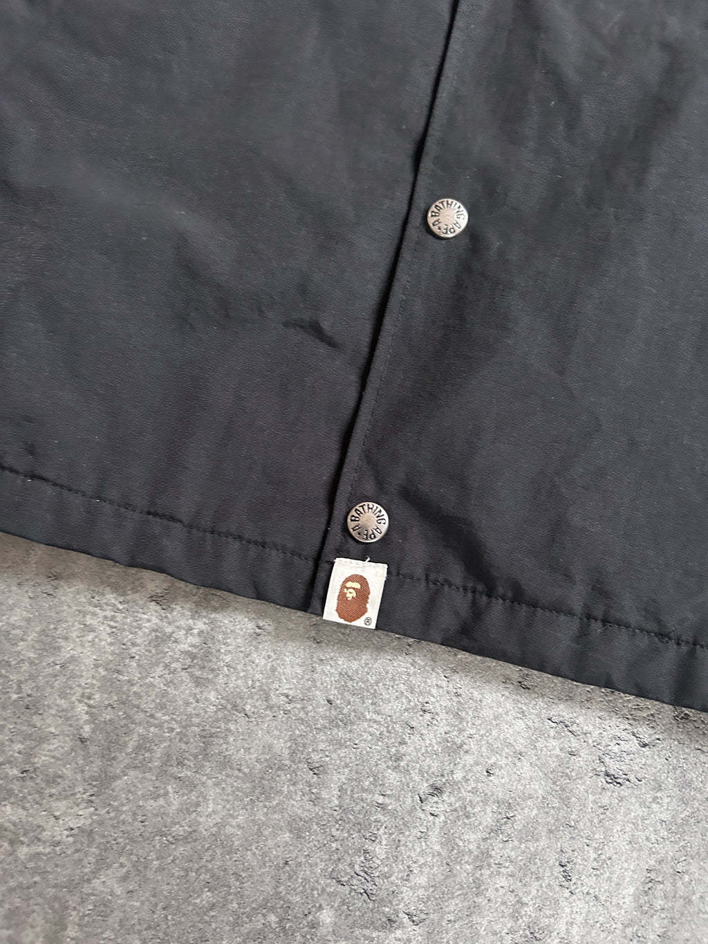 A BATHING APE STATUE OF LIBERTY COACH JACKET (M)