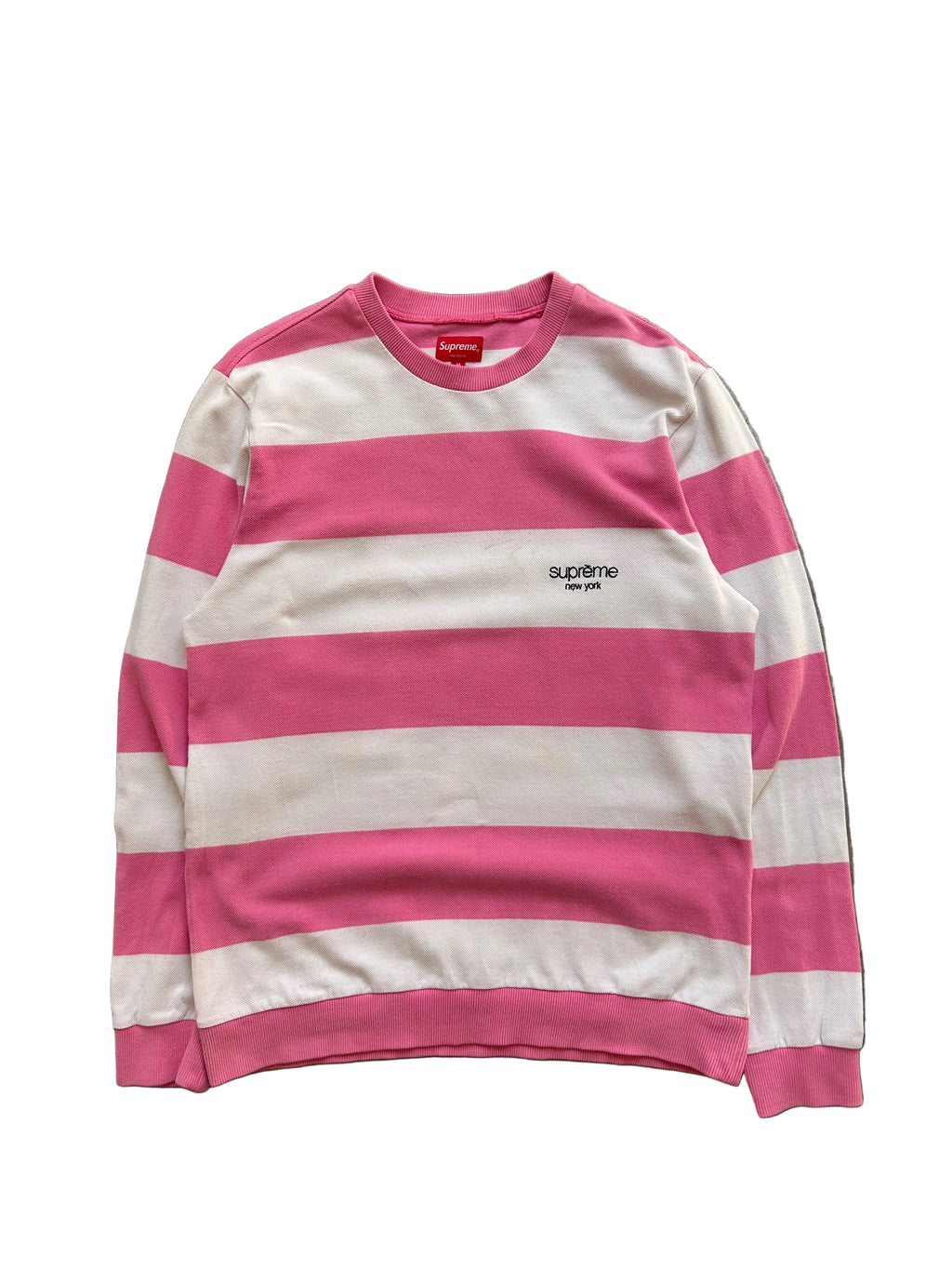 SUPREME PIQUE CREWNECK (M)