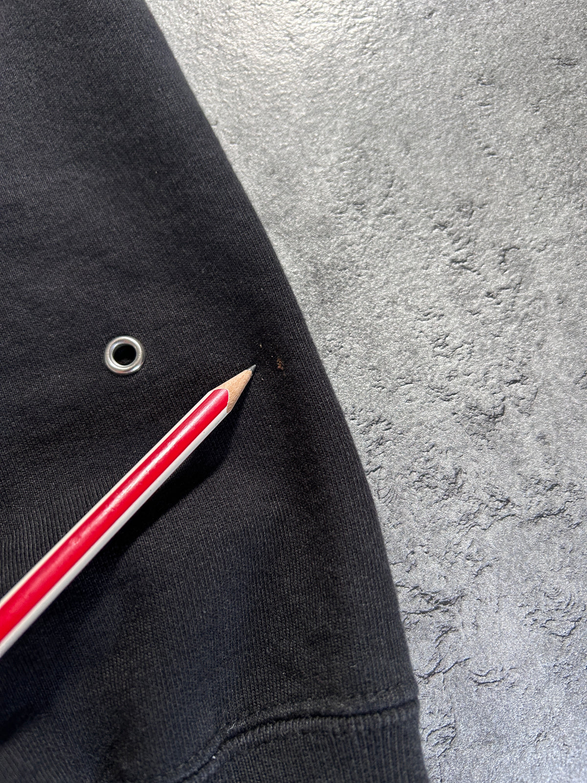 SUPREME EYELET HOODIE (L)