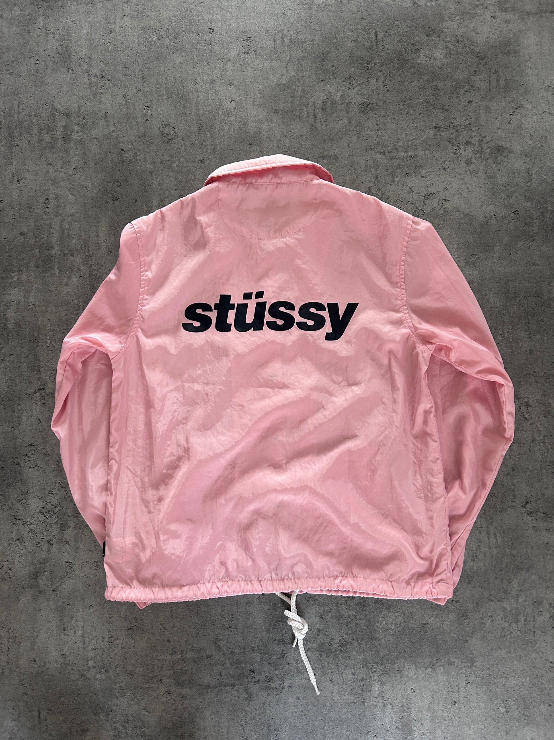 STÜSSY PINK COACH JACKET (S WMNS)