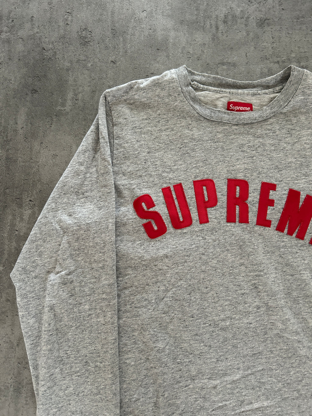 SUPREME ARC LOGO LONGSLEEVE (M)