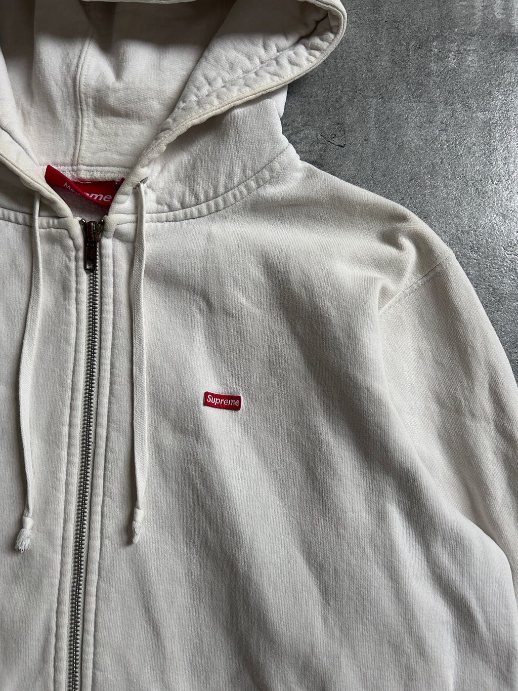 SUPREME MINI BOGO ZIP UP WHITE (S)