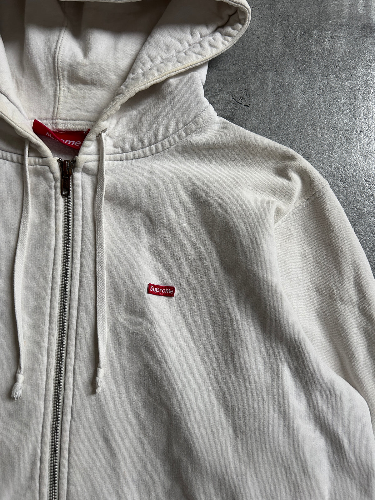 SUPREME MINI BOGO ZIP UP WHITE (S)