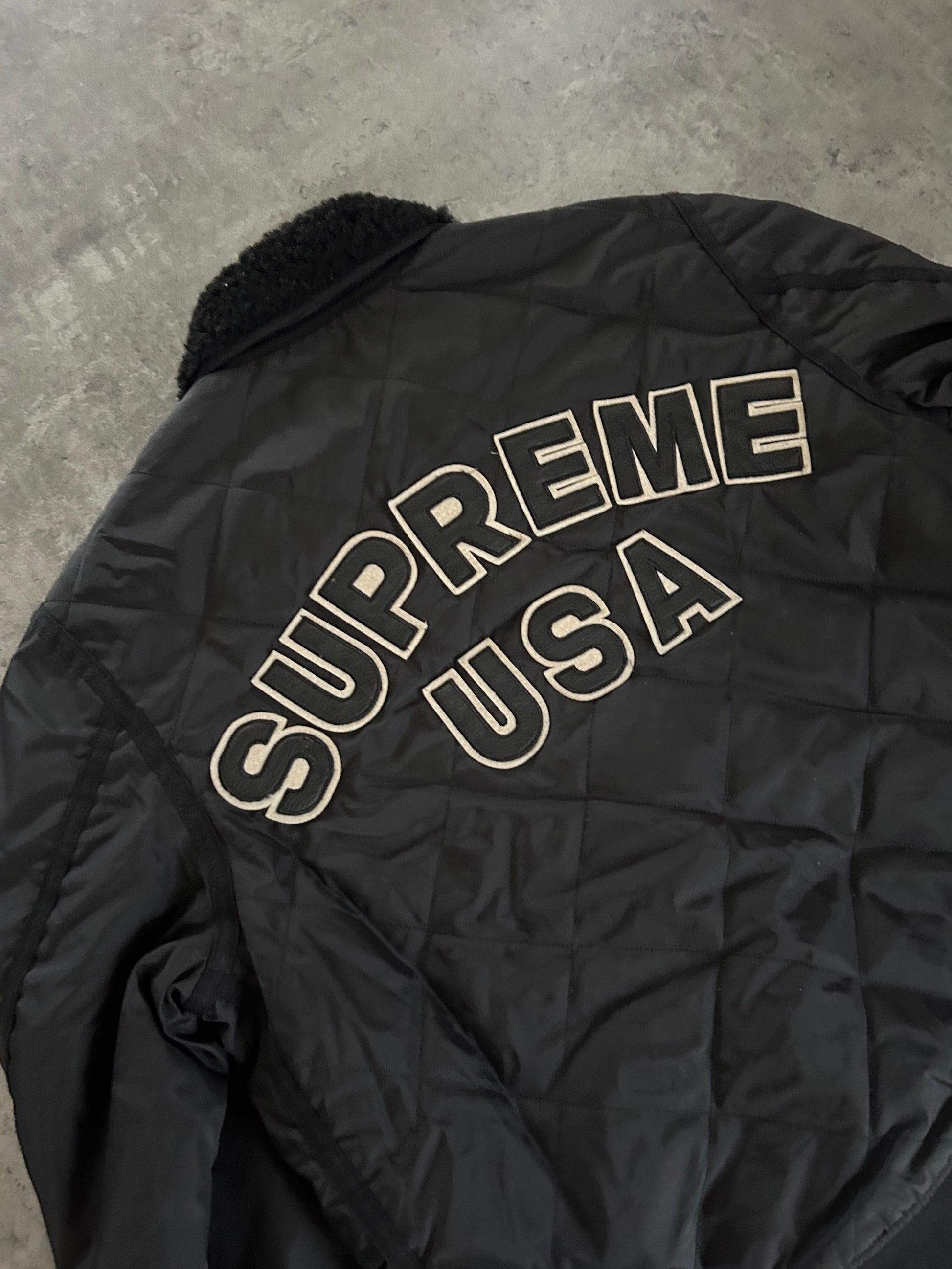 SUPREME QUILTED TANKER JAKKE (S)