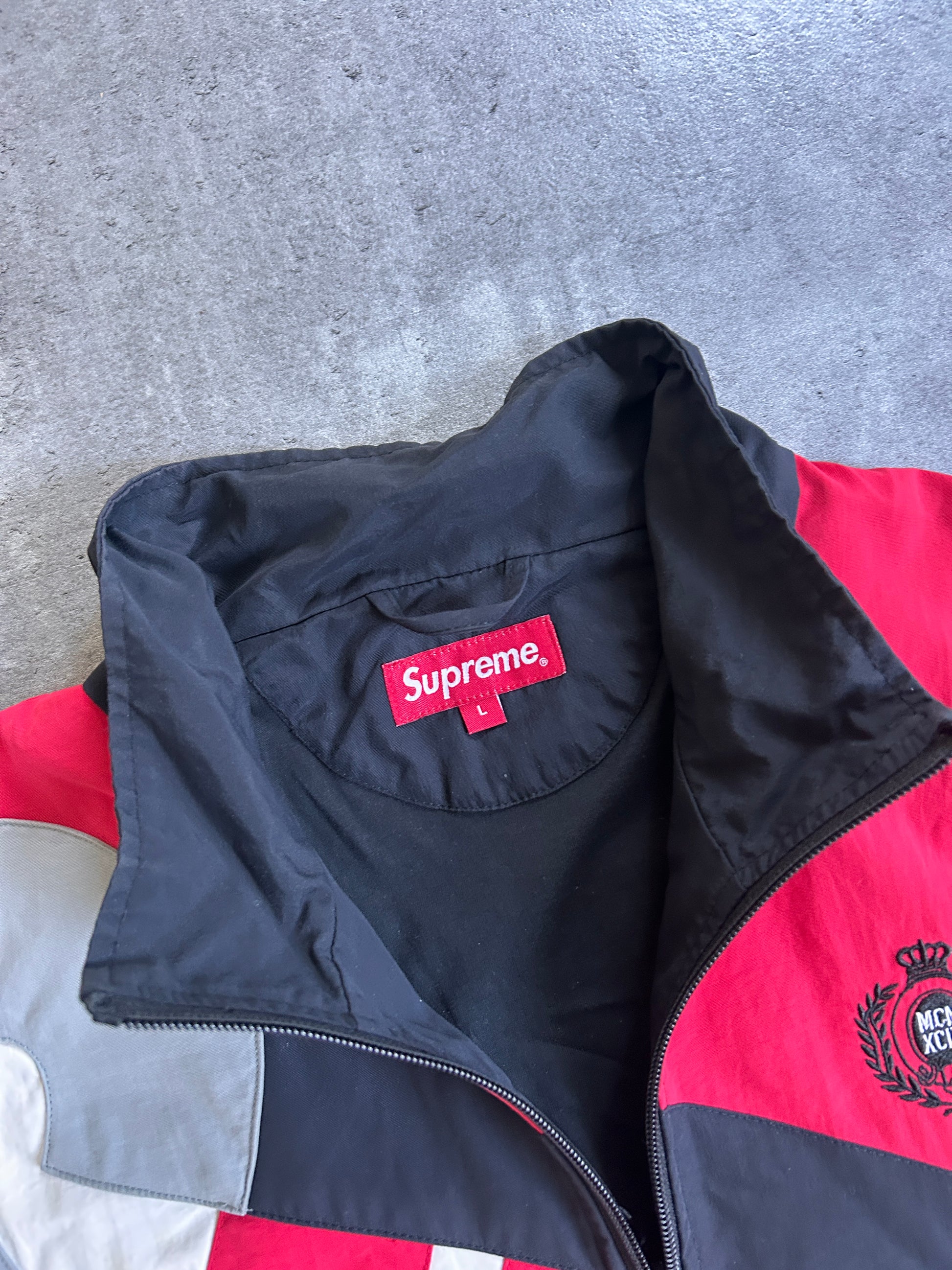 SUPREME BIG LETTER TRACKJACKET (L)