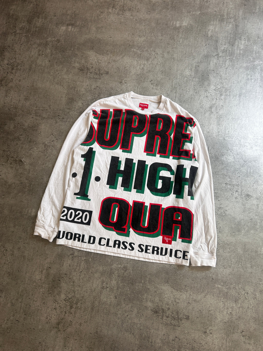 SUPREME WORLD CLASS LONGSLEEVE (M)