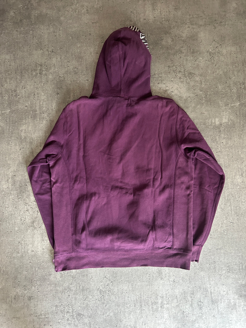 SUPREME SEQUIN ARC HOODED HOODIE (XL)