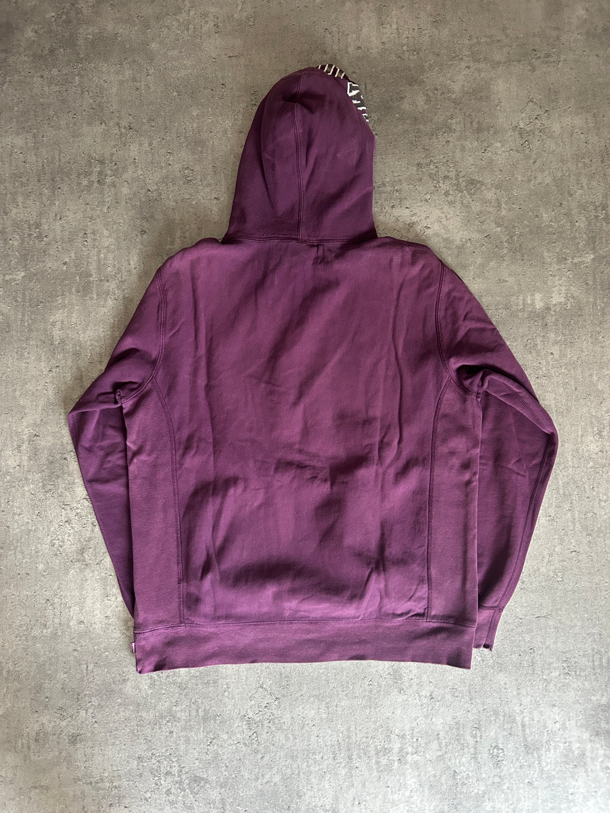 SUPREME SEQUIN ARC HOODED HOODIE (XL)