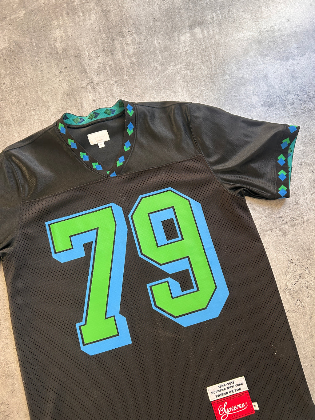 SUPREME DIAMOND RIB JERSEY (M)