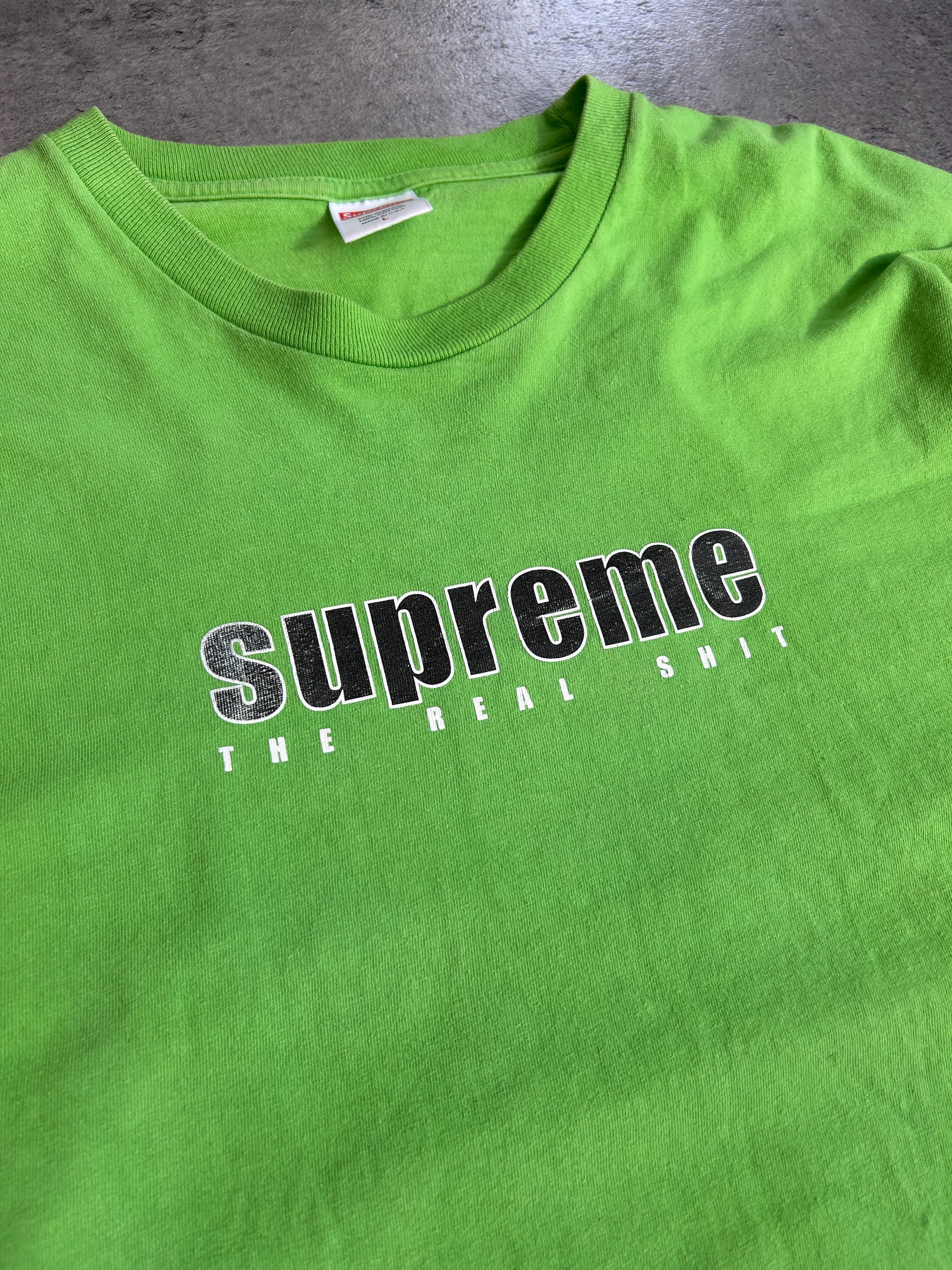 SUPREME THE REAL SHIT LONGSLEEVE (M)