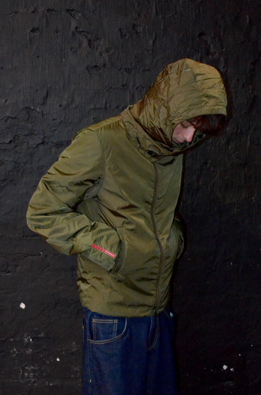 PRADA LINEA ROSSA A/W 2003 PADDED JACKET (M)
