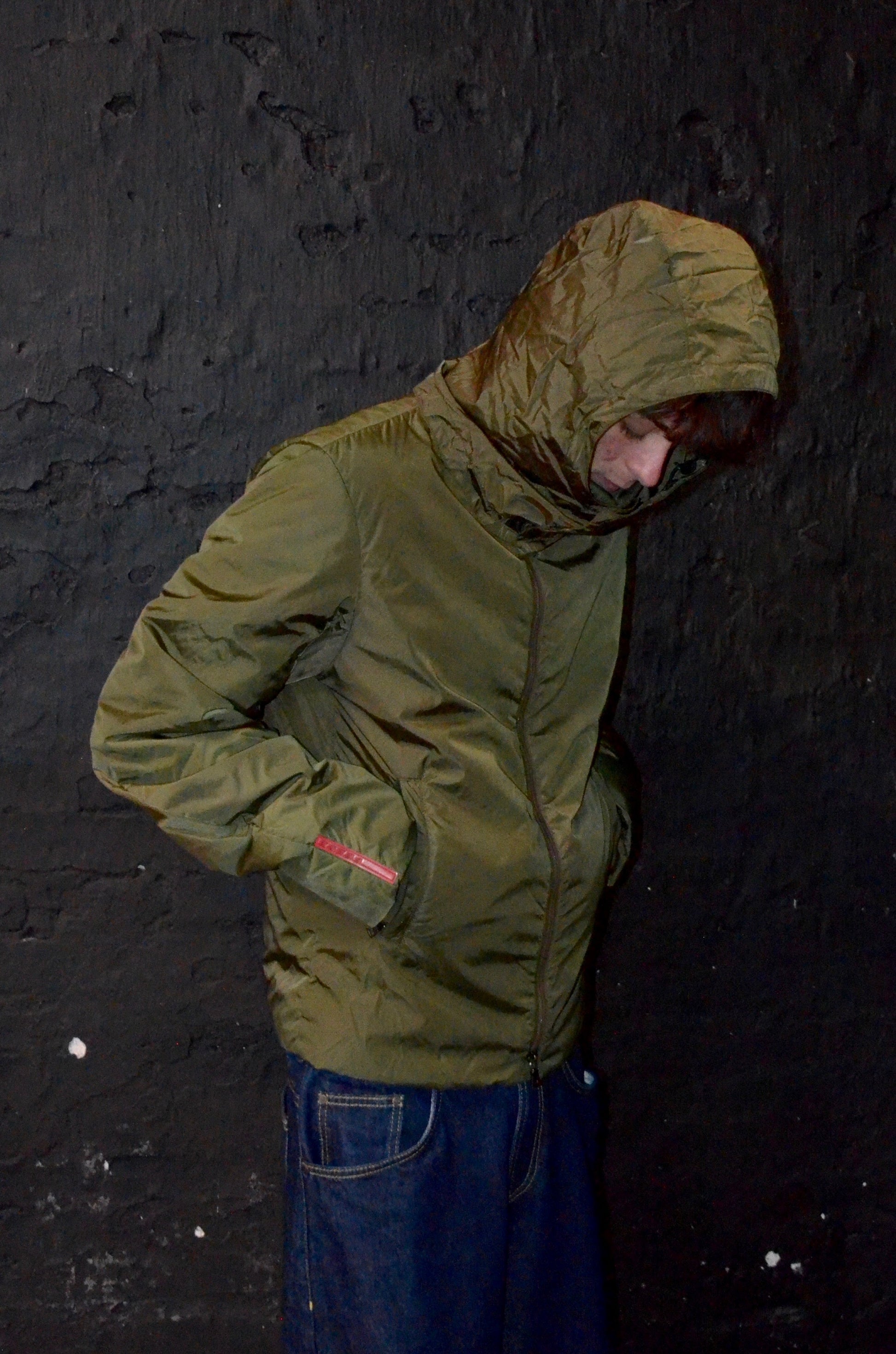 PRADA LINEA ROSSA A/W 2003 PADDED JACKET (M)