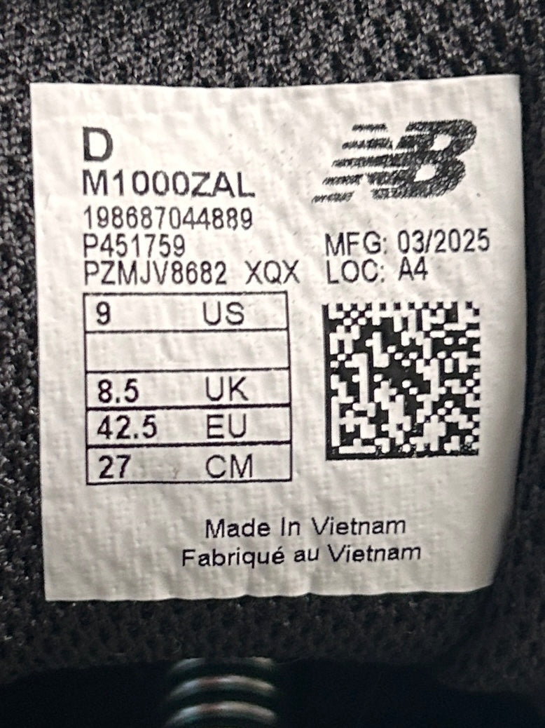 NB1000 “BLACK/RED” 42,5EU