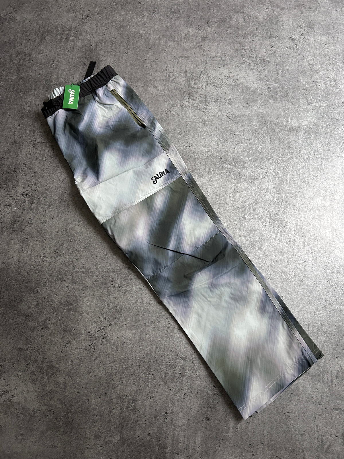 SAUNA TECH CAMO TRACKPANTS (L)