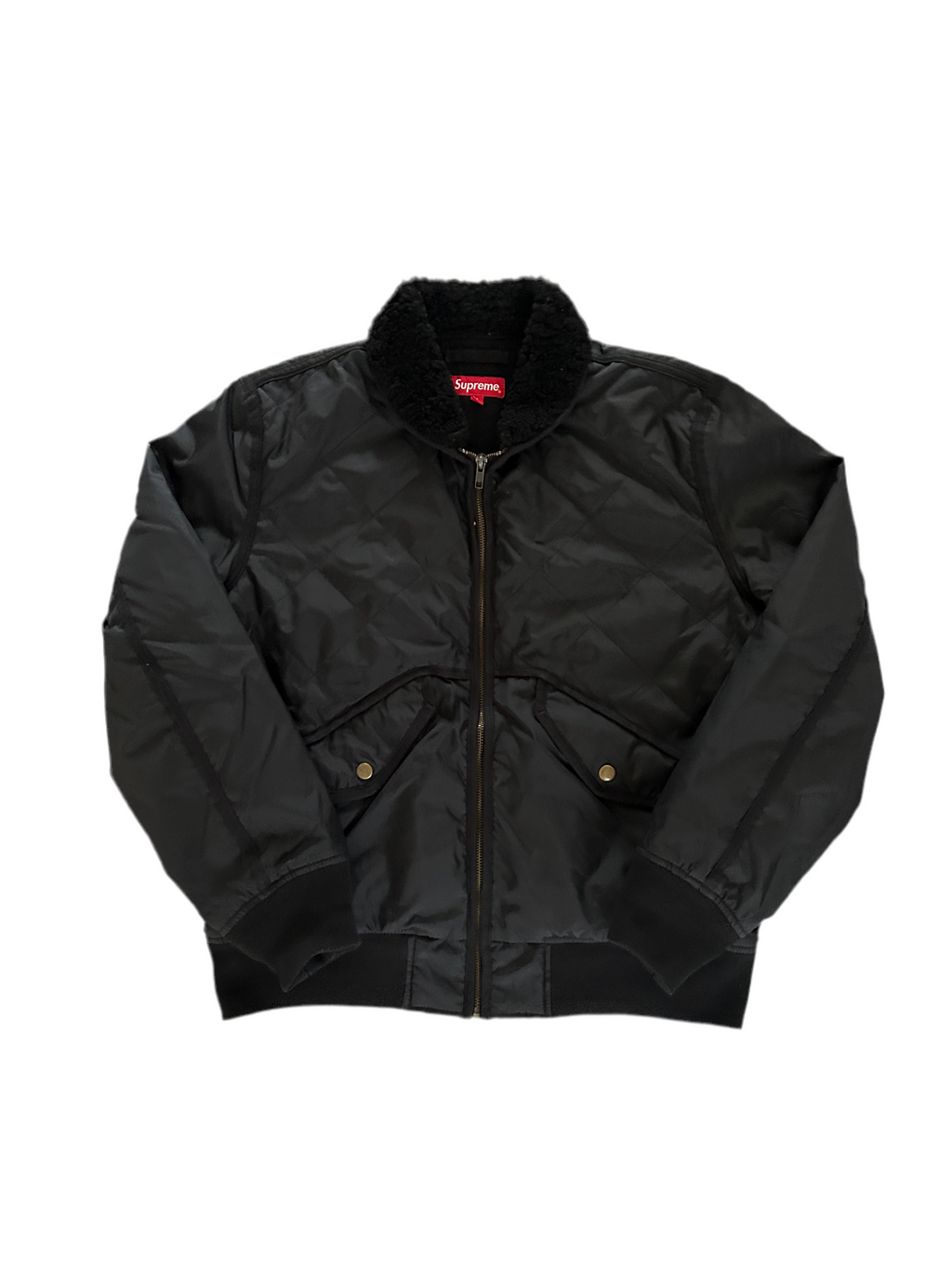 SUPREME QUILTED TANKER JAKKE (S)