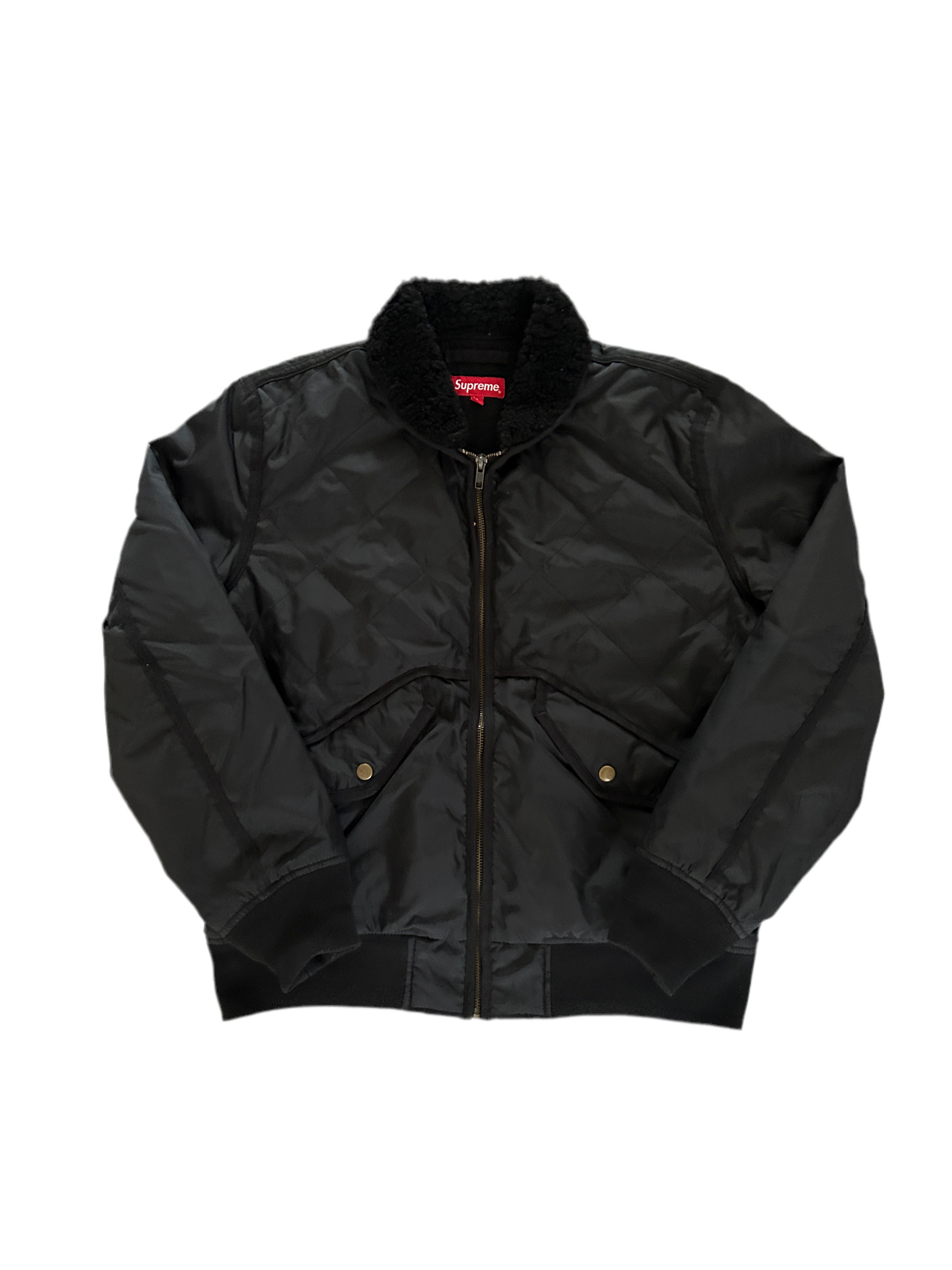 SUPREME QUILTED TANKER JAKKE (S)