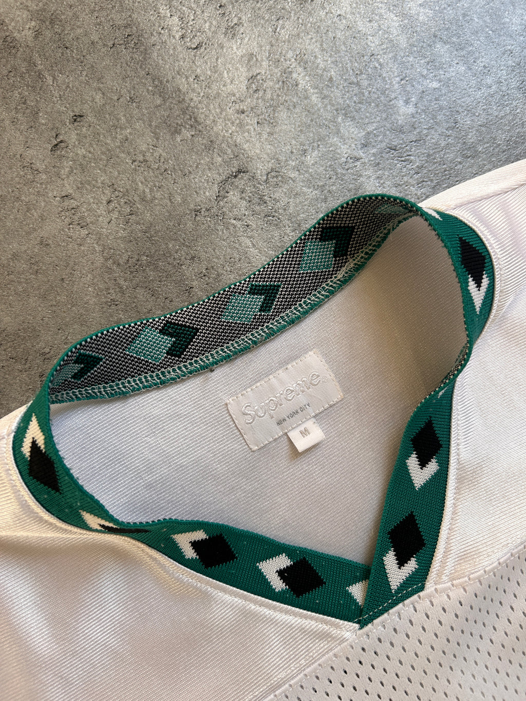 SUPREME DIAMOND RIB JERSEY (M)