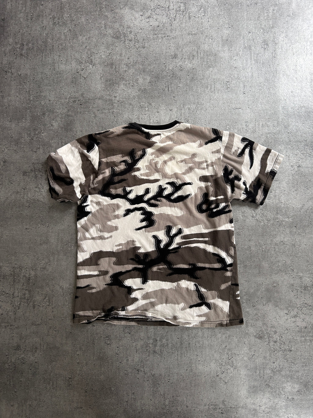 SUPREME INTARSIA CAMO TEE (M)