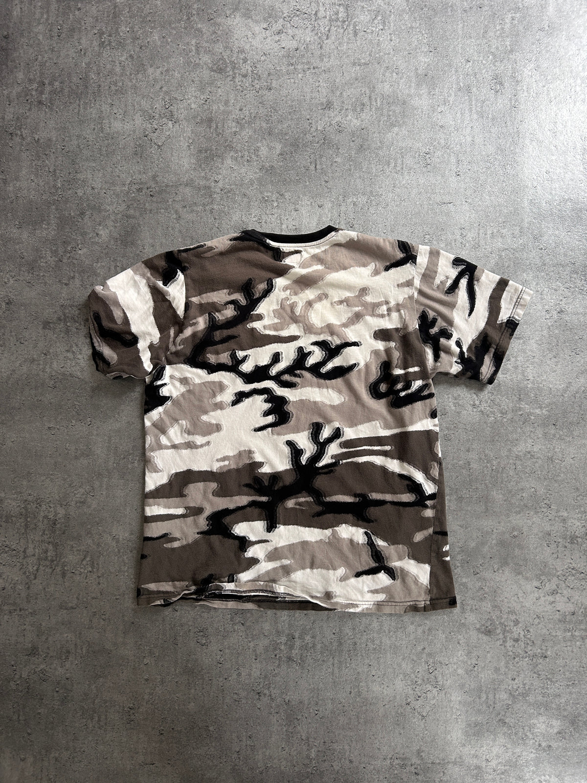SUPREME INTARSIA CAMO TEE (M)