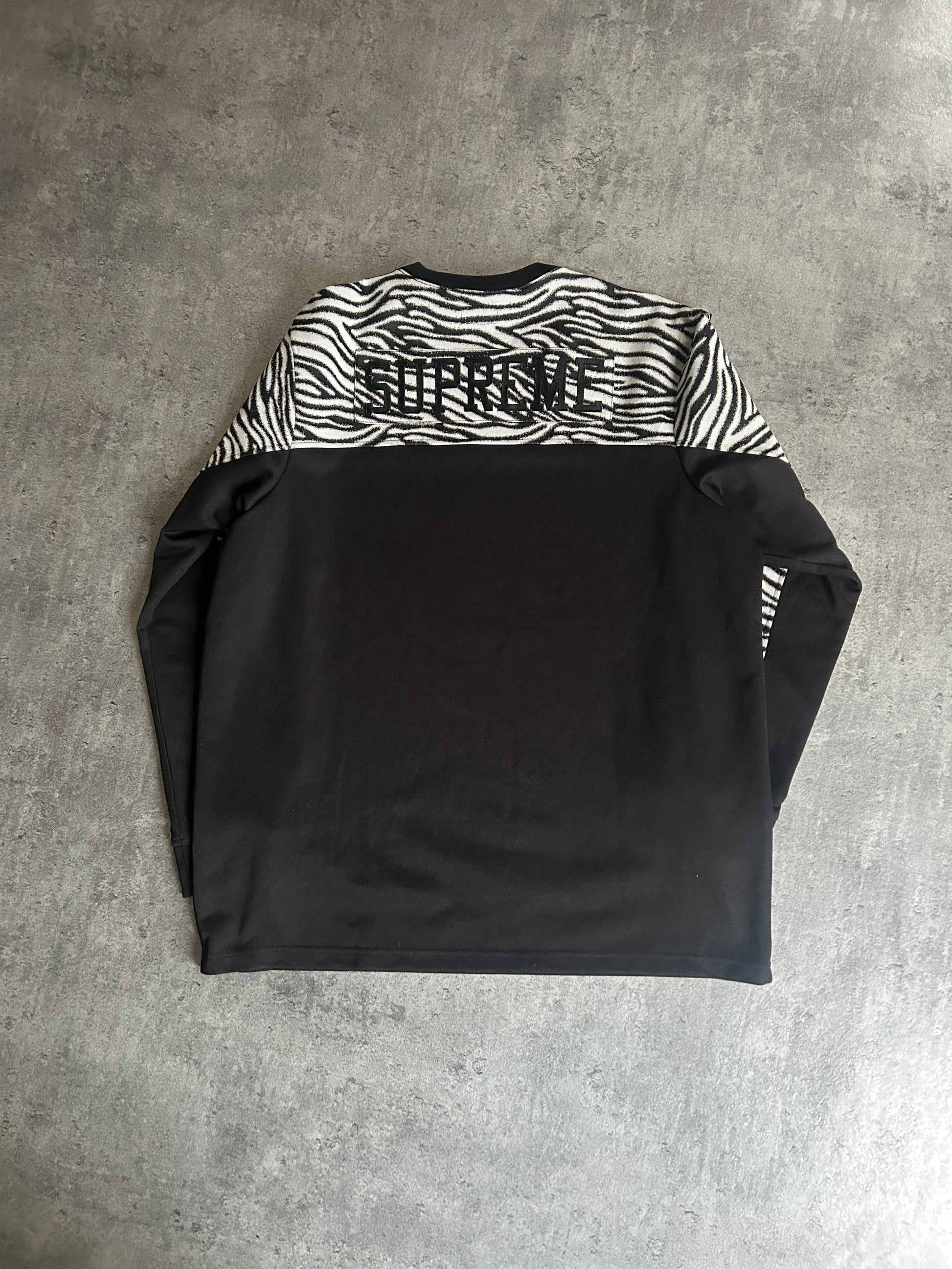 SUPREME ZEBRA LS JERSEY FW2019 (XL)